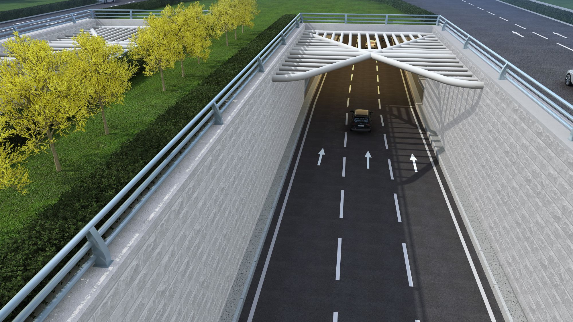 機(jī)場(chǎng)大道建設(shè)工程之二-下穿洋浦大街橋工程 機(jī)場(chǎng)大道建設(shè)工程之二-下穿洋浦大街橋工程